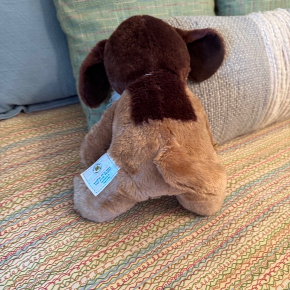 Build A Bear Workshop Retired Sitting Caramel Brown & Tan Puppy Dog 2013 - Picture 4 of 8